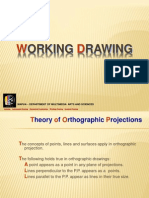 Working Drawing. Orthographic Projections. DRAW10W