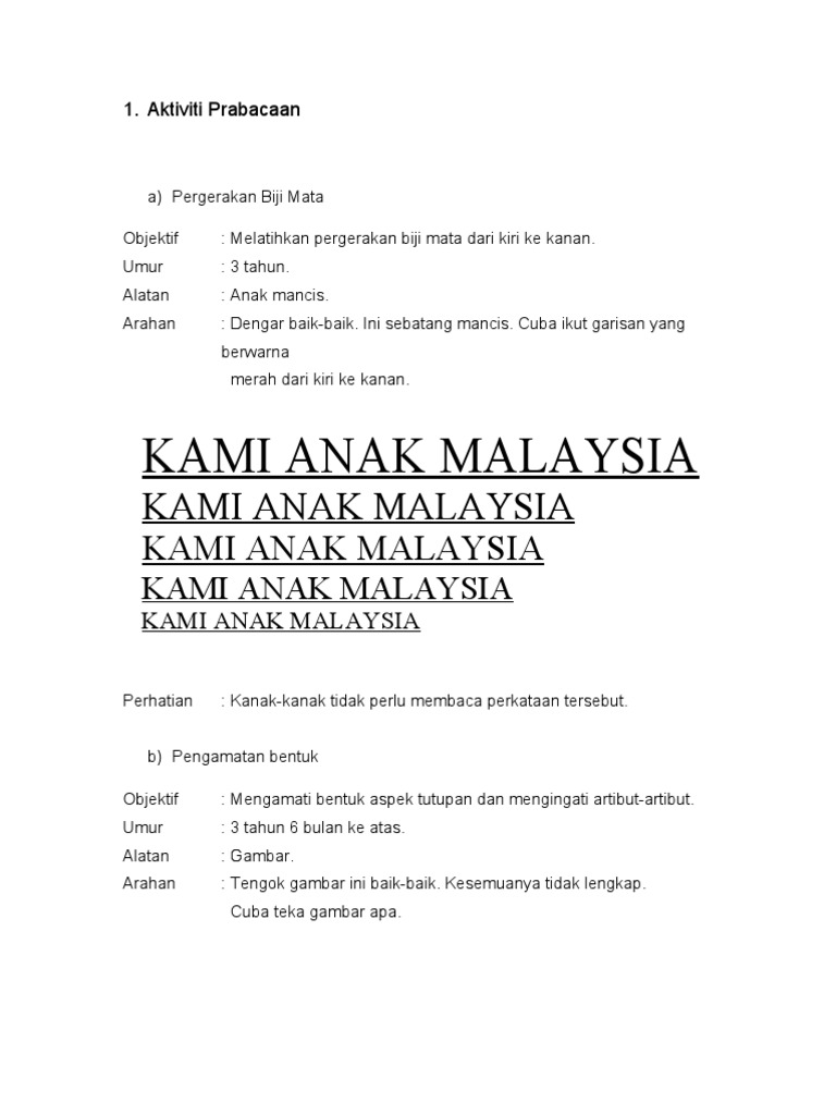 Aktiviti Prabacaan Pdf