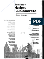 Naturaleza y Materiales Del Concreto - Enrique Riva
