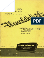 Heathkit W3M Williamson-Like Amplifier