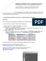 Guia de Configuracion de Transmision Via Browse (Web) A Traves de Una Ip Fija (Reco