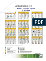 Calendario Escolar 2011