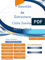 1 R. Estructura 2013 - 2014