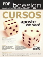 Revista Webdesign - Ano II - Número 18 - Cursos aposte em você