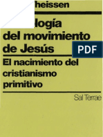 Theissen, Gerd - Sociologia Del Movimiento de Jesus