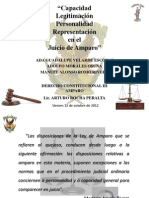 Capacidad-Legitimacion-Personalidad-Representacion en El Juicio de Amparo-Equipo 7