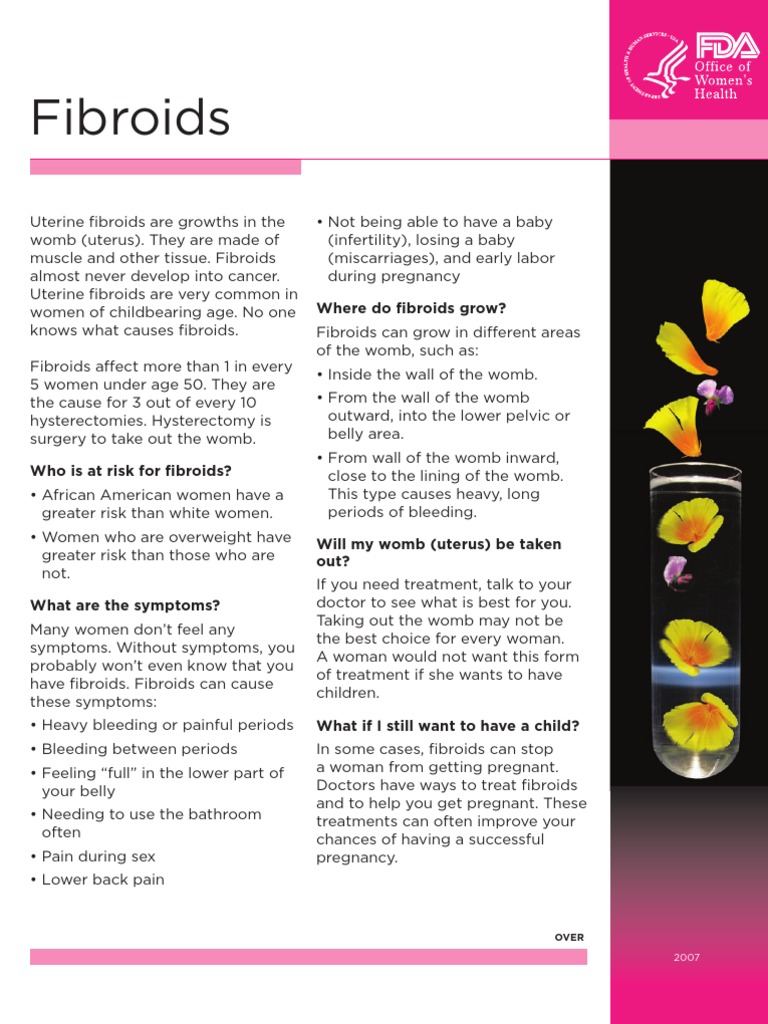 Fibroids: Where Do Fibroids Grow? | PDF | Uterus | Women's Health