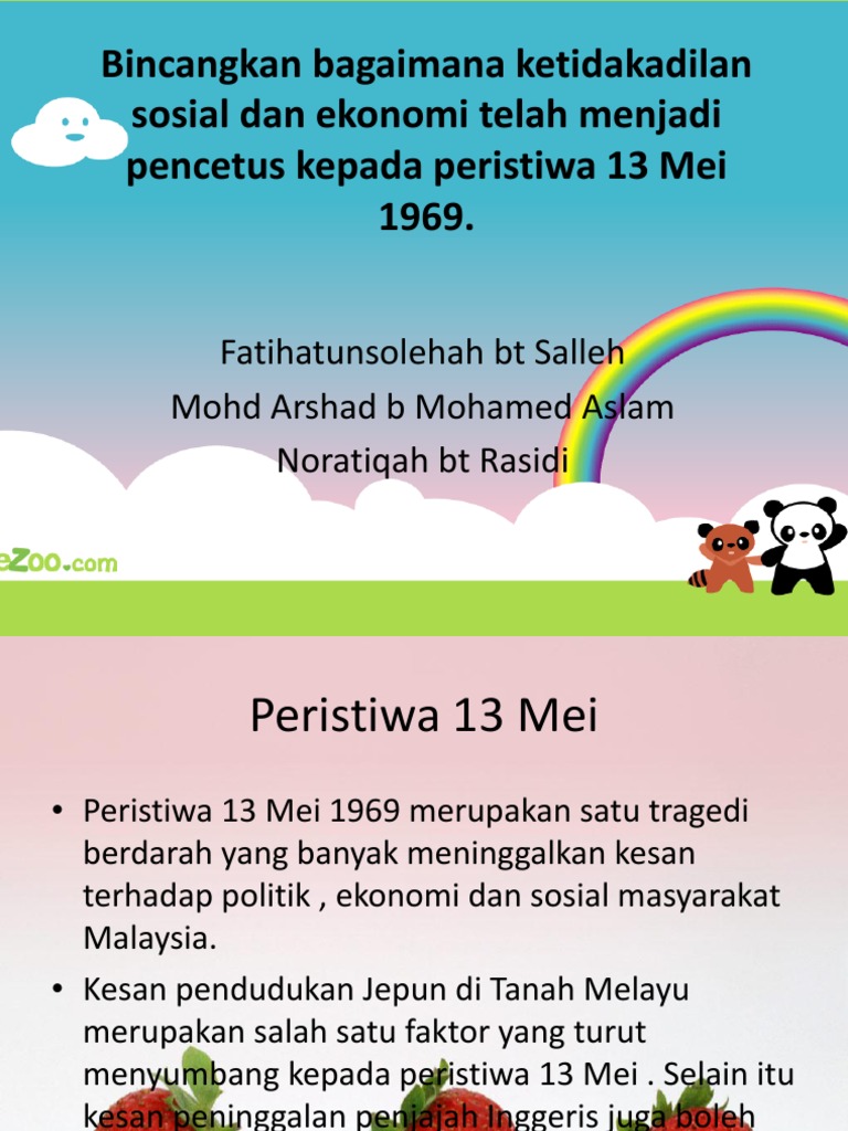 Bincangkan Bagaimana Ketidakadilan Sosial Dan Ekonomi Telah Menjadi Pdf