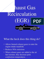 Exhaust Gas Recirculation (EGR)