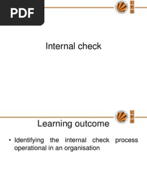 Internal Check