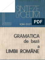 9095234 Ion Coteanu Gramatica de Baza a Limbii Romane