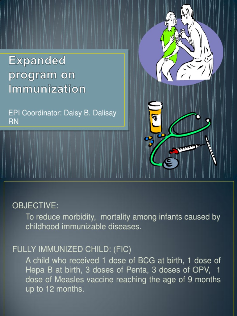 Expanded Program On Immunization | PDF | Vaccines | Injection (Medicine)