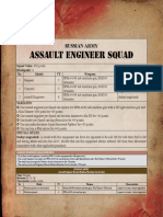 Assault Engineer Squad with Maxim MMG