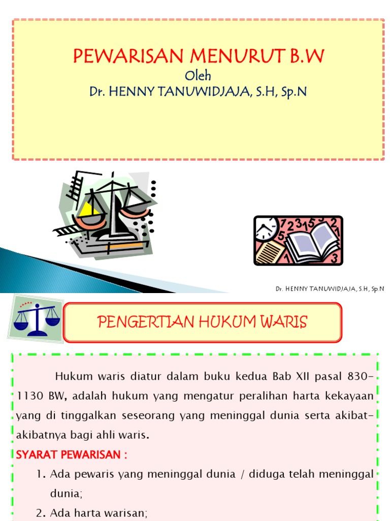 Hukum Waris Bw
