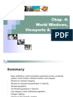 CG IV UNIT Window to View port Transformation