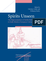 Gottler, Christine and Neuber, Wolfgang - Spirits Unseen The Representation of Subtle Bodies in Early Modern European Culture