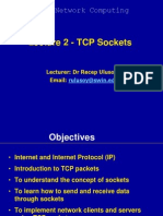 Lecture 3- TCP Sockets