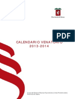 Calendario Venatorio 2013-2014