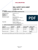 Msds Tunnel Gel SW2013