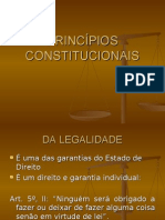 Princípios Constitucionais do Direito Tributário