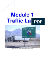 01 Module 1 - Traffic Laws 1 1