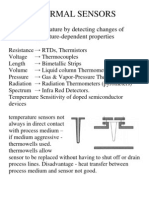 Thermal Sensors