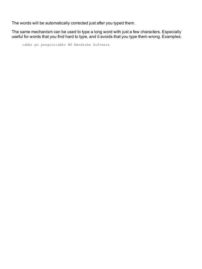 Auto-Correct and Abbreviation Tool | PDF | Career & Growth | Computers