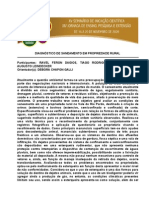 Diagnóstico de Saneamento em Propriedade Rural