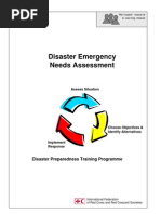 2000 Disaster Emergency Needs Assessment Disaster Preparedness Training Programme IFRC