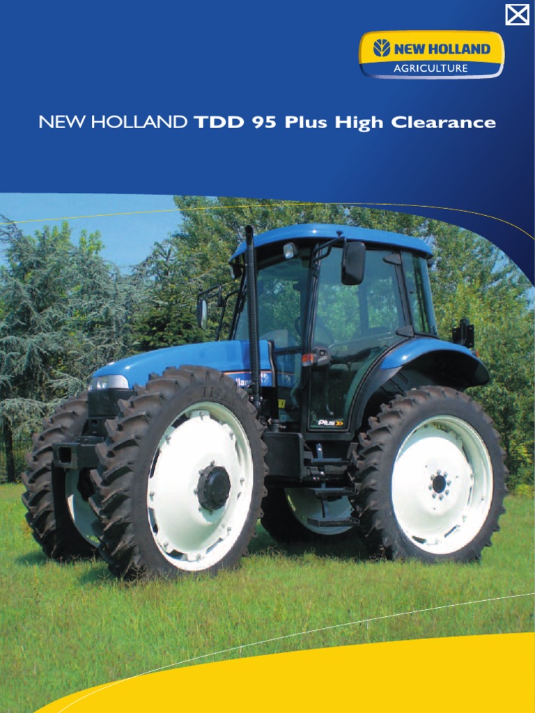 New Holland TDD 95 Plus HC: Especificaciones y Potencia | PDF ...