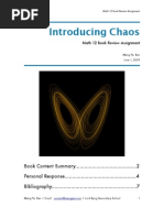 Download Introducing Chaos Book Report by rmy____ SN16026982 doc pdf