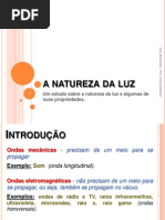 Aula multimídia - A natureza da luz