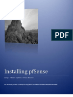 Installing Pfsense: Using A Vmware Vsphere 5 Virtual Machine