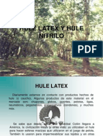 Hule Latex y Hulenitrilo