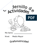 Cuadernillo de Grafomotricidad