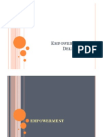 Empowerment e Delegação