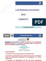 Programa Estímulos a la Innovación 2010