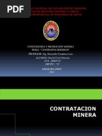 Contrato Minero Power Point