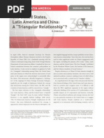 Dussel Peters - China and Latin America | PDF | Cost Of Living