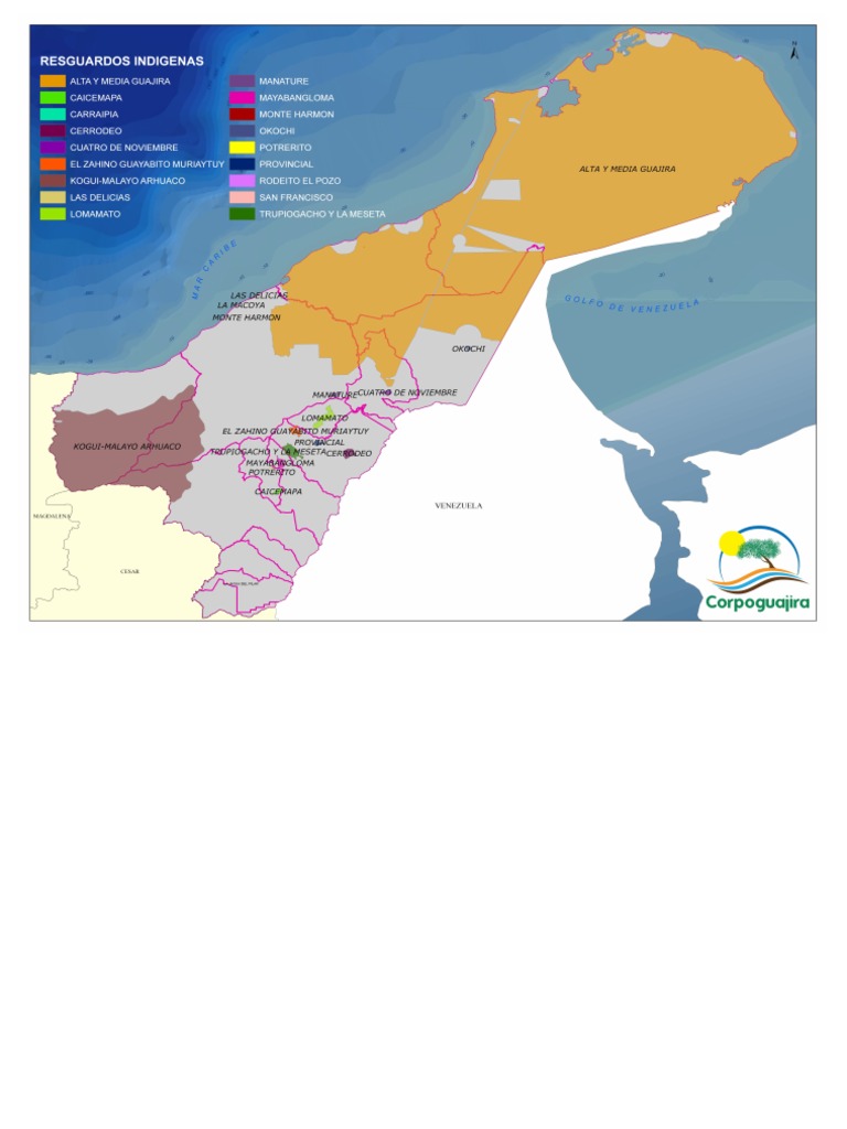 Mapa Resguardo Indigena | PDF