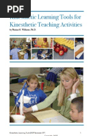 Download Kinesthetic Tools and Activities by mawillia SN16031528 doc pdf