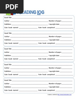 Reading Log