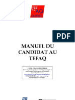 Manuel Candidat TEFAQ Mai2012