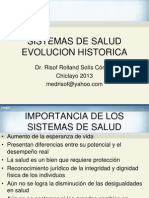 2 Importancia e Historia Sistemas de Salud