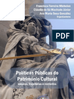 Políticas Públicas do Patrimônio Cultural
