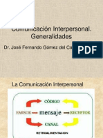 Comunicación Interpersonal