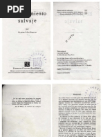 LEVI STRAUSS, C. El Pensamiento Salvaje | PDF
