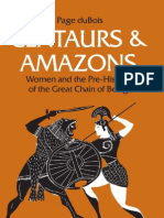 Du Bois CENTAURS AMAZONS Women and The Pre History of The Great Chain of Being