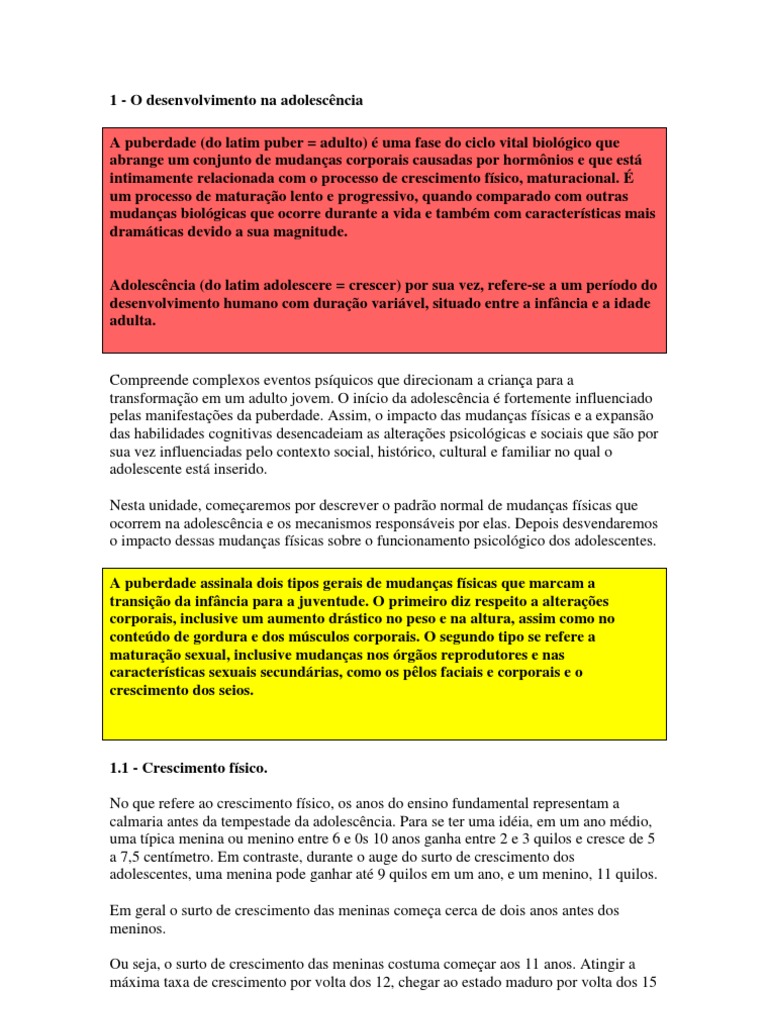 O que é a puberdade precoce?, image size:768x1024