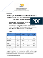 ES Group (Holdings) Limited Annual Report 2013 PDF | PDF